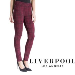 Liverpool Jeans Company Plaid Quinn Jeggings